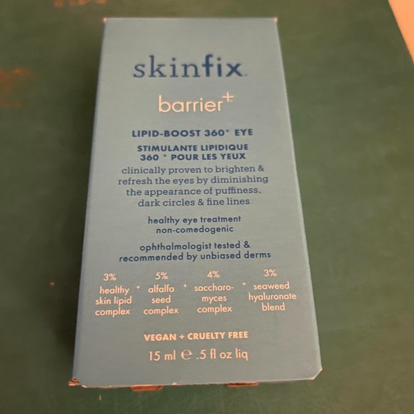 Skinfix Barrier+ Triple Lipid-Boost 360° Brightening Eye Cream 15ml BNIB - Picture 3 of 3